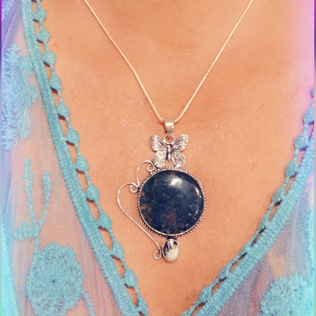 Moss Agate Pendant